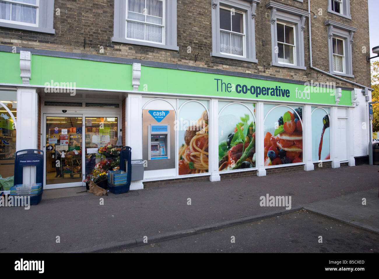 co op shop in Suffolk, UK Stock Photo Alamy