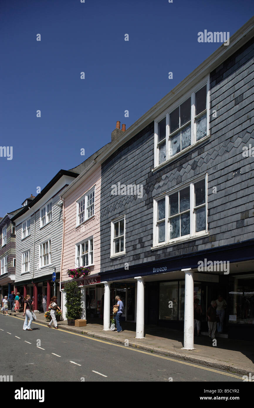Totnes Main Fore street merchant houses 16th 17th century Devon Great ...