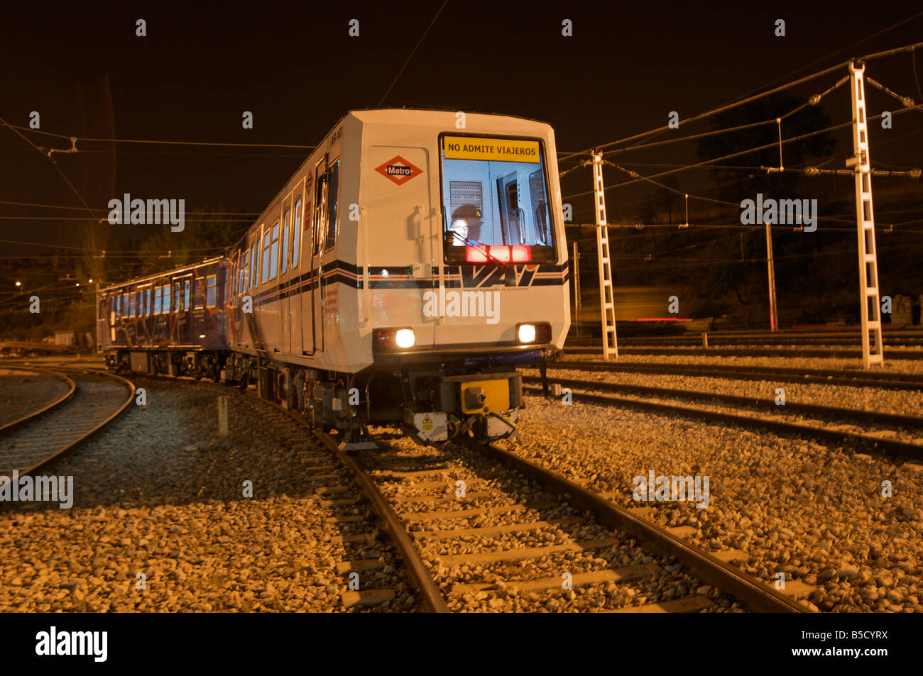 VAI night train Stock Photo
