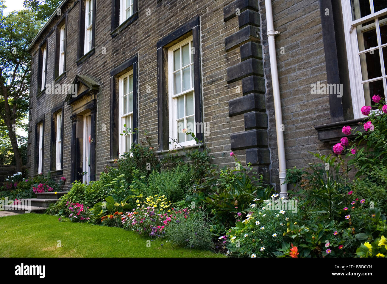 The Bronte Parsonage, Haworth, Bronte Country, West Yorkshire, England, Europe Stock Photo