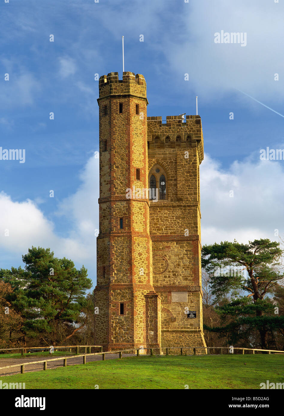 Leith Hill Tower, with views across the Weald, Coldharbour near Dorking