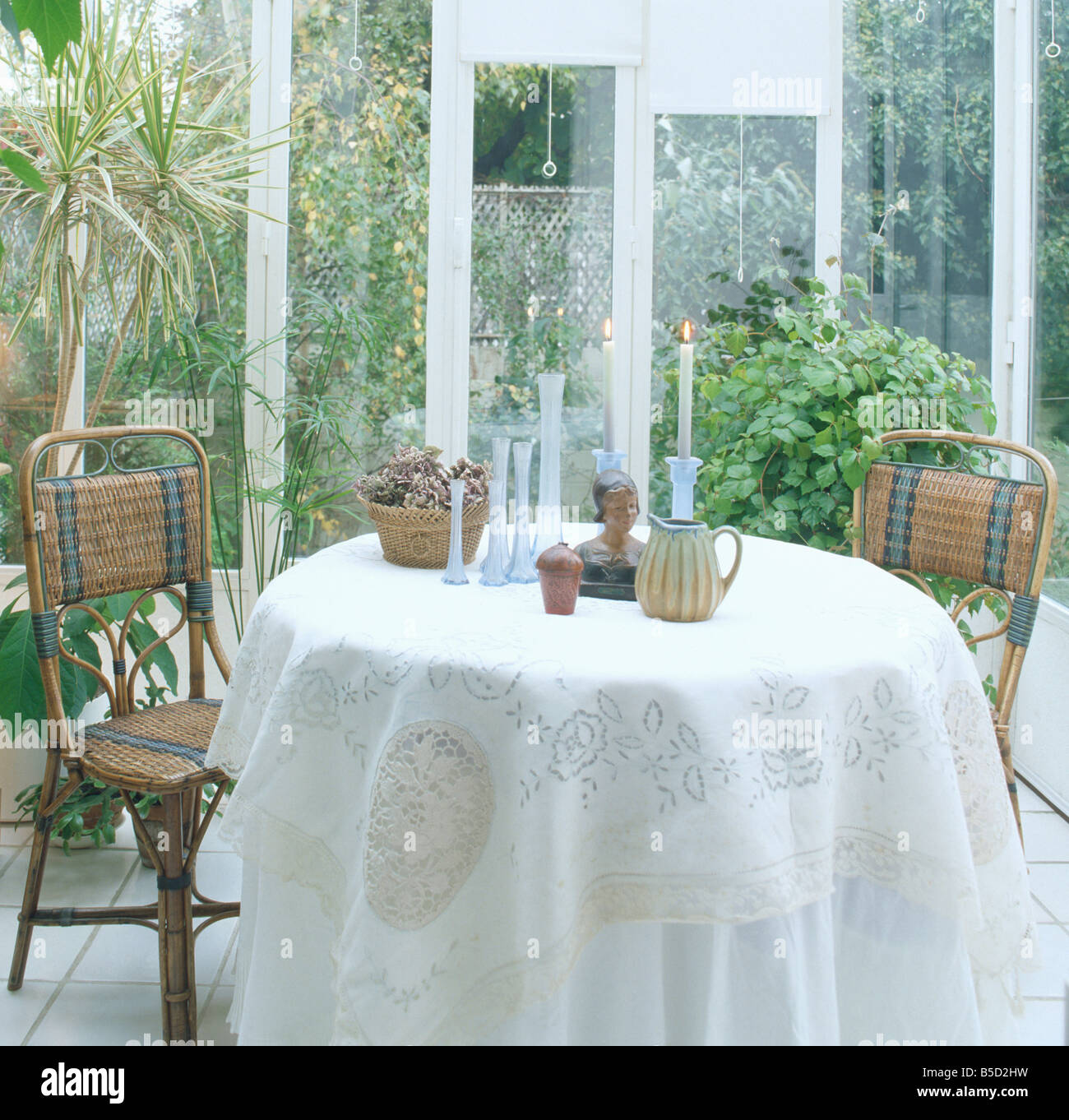Interiors conservatories dining rooms traditional hires stock
