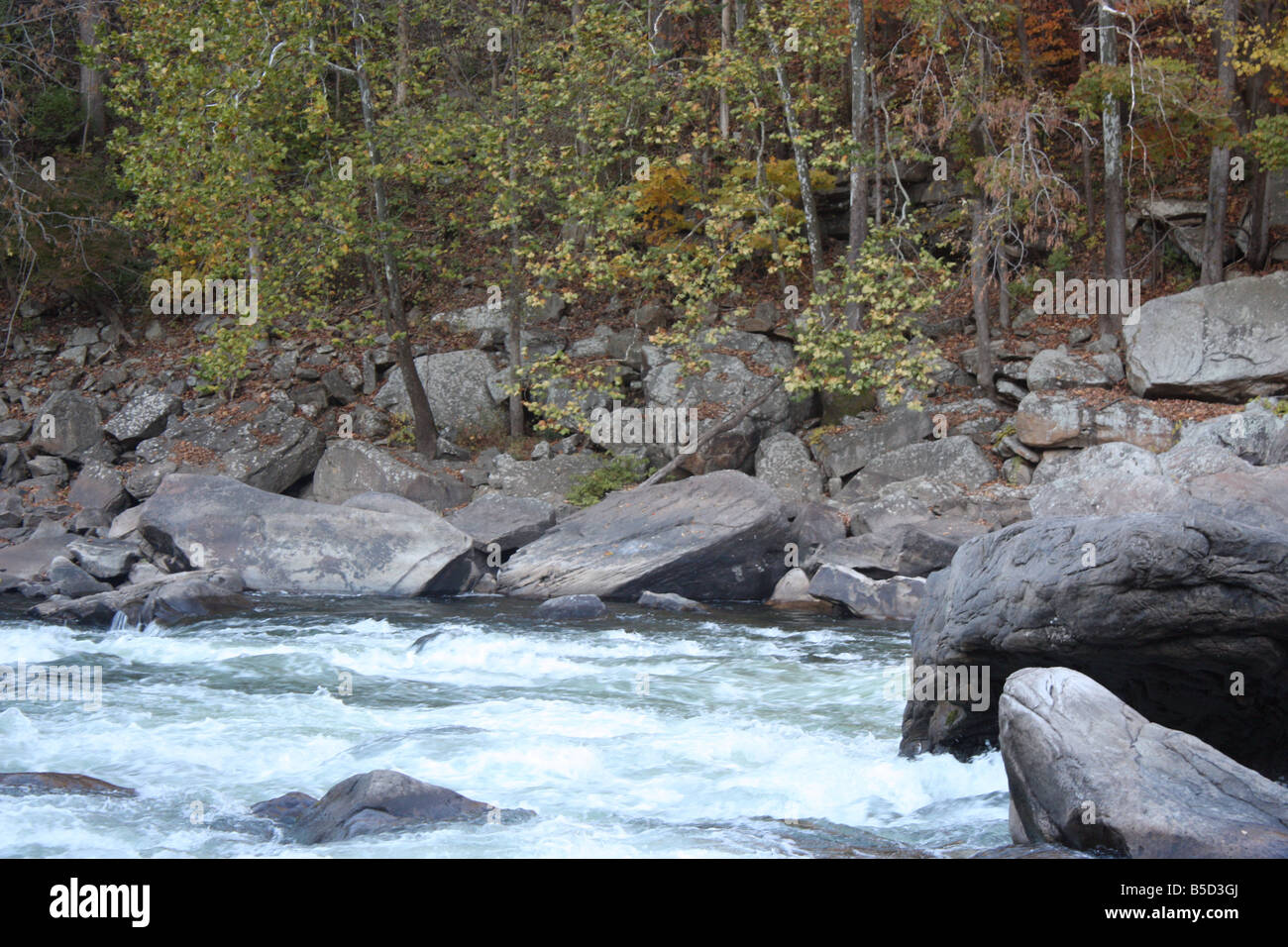 rocks- white water- new river gorge WV USA Stock Photo - Alamy