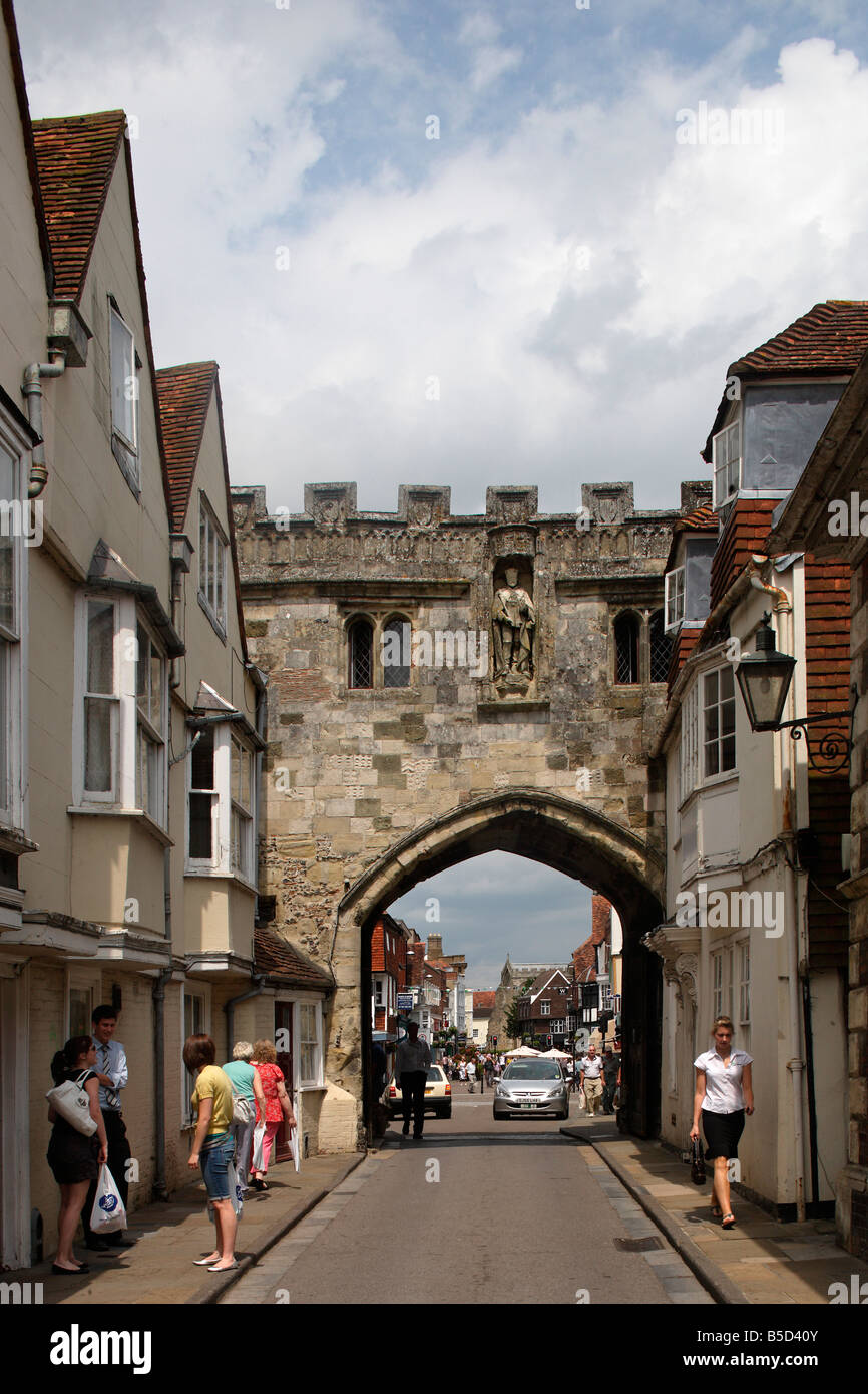 Salisbury St Ann s and Gates Wiltshire UK Stock Photo Alamy