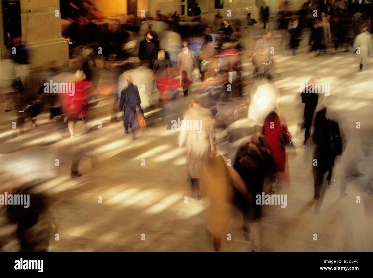 New York City Grand Central Station Busy Terminal Rush Hour NYC USA ...