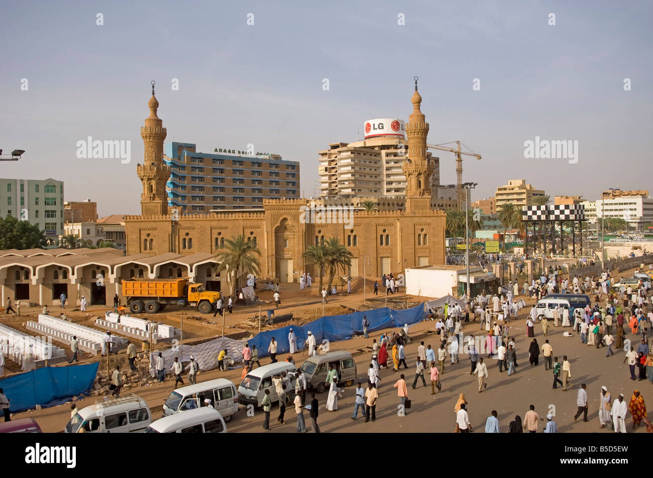 Great Mosque area, Khartoum, Sudan, Africa Stock Photo
