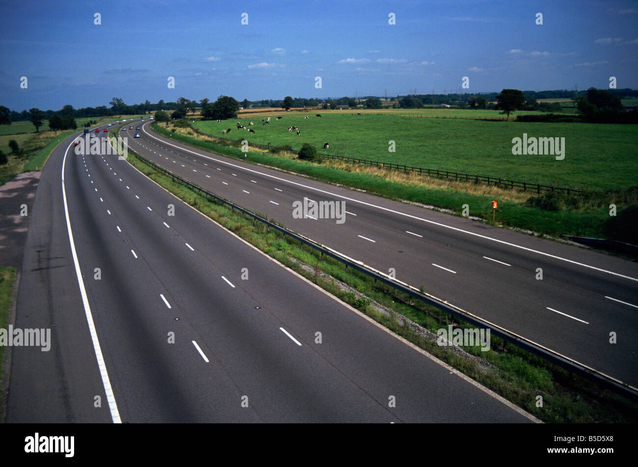 Farms and motorways hi-res stock photography and images - Alamy