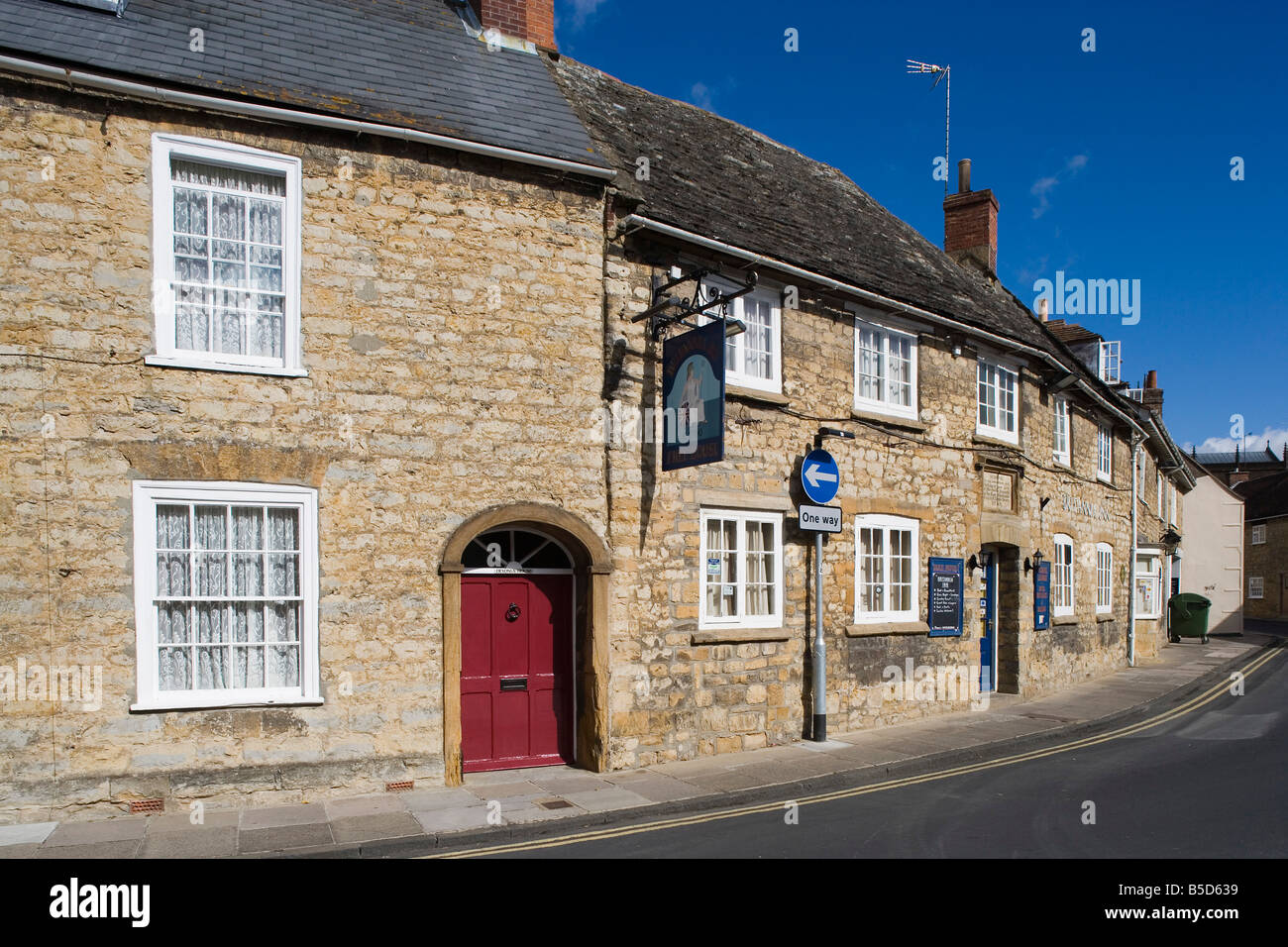 Sherborne typical houses Dorset Great Britain United Kingdom Stock Photo Alamy