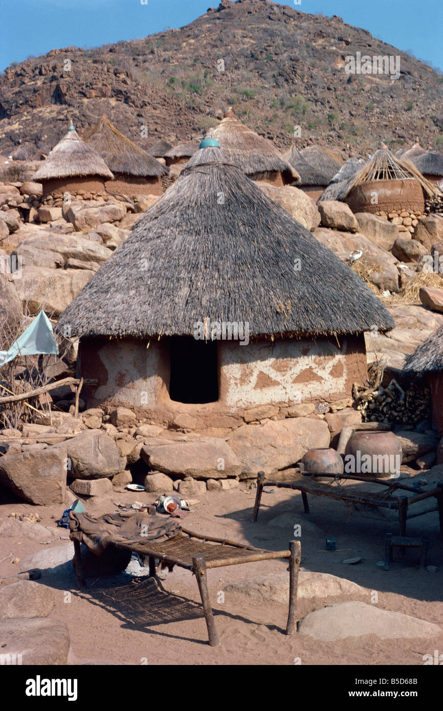 Nuba house, arid village near Talodi, Sudan, Africa Stock Photo Alamy
