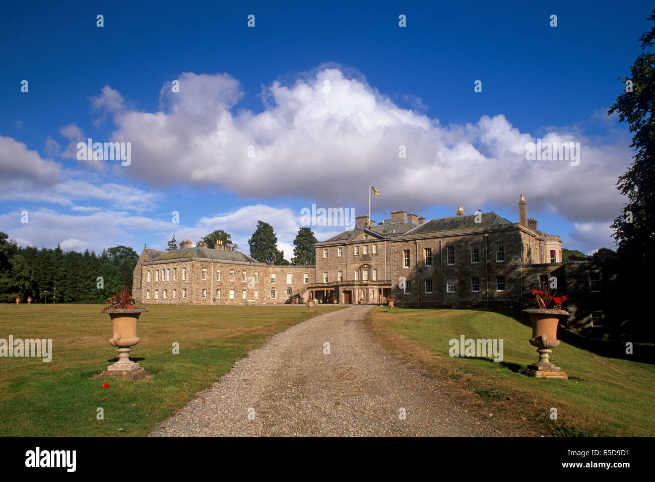 Haddo House, elegant country house, exterior, near Tarves
