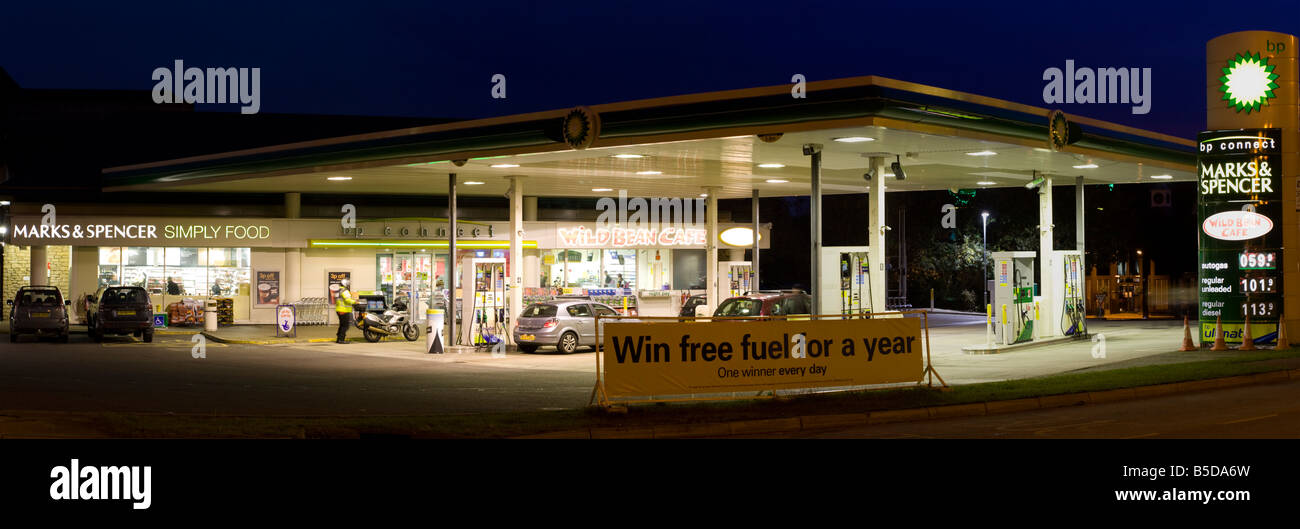 BP Petrol Station Hemel Hempstead Hertfordshire UK Stock Photo