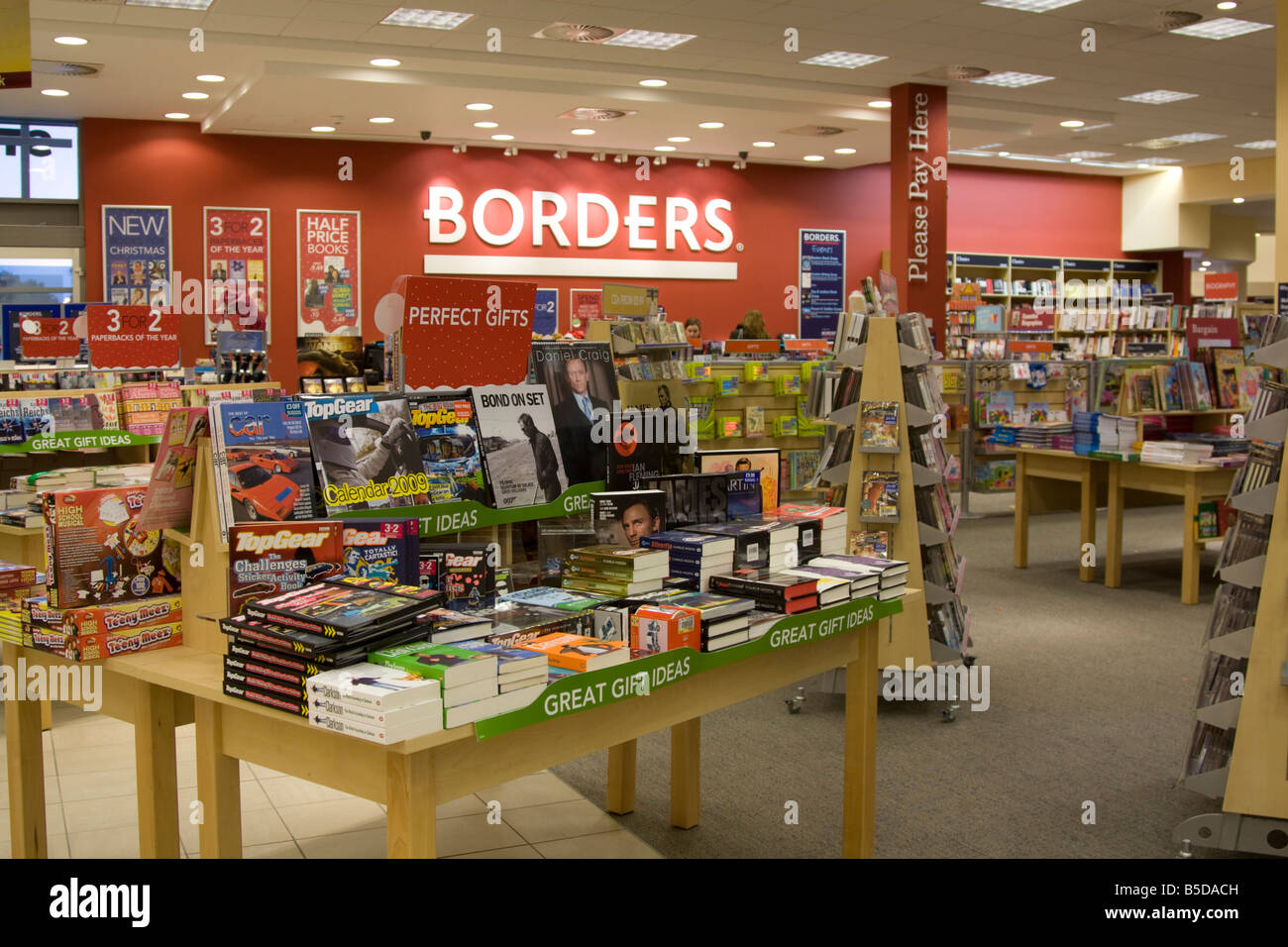 Borders Milton Keynes Bucks UK Stock Photo Alamy