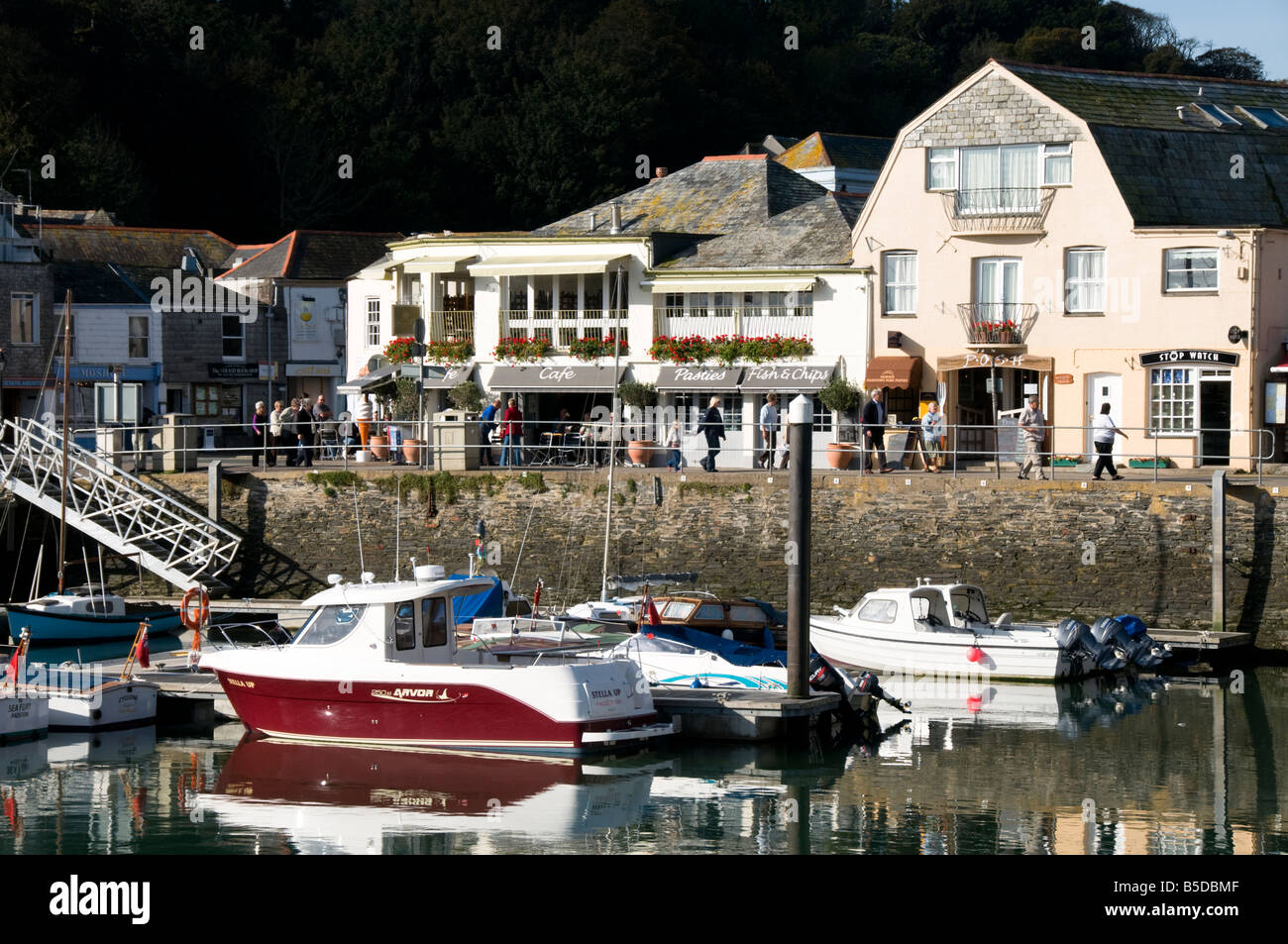 Padstow Harbour, Cornwall, England Stock Photo Alamy