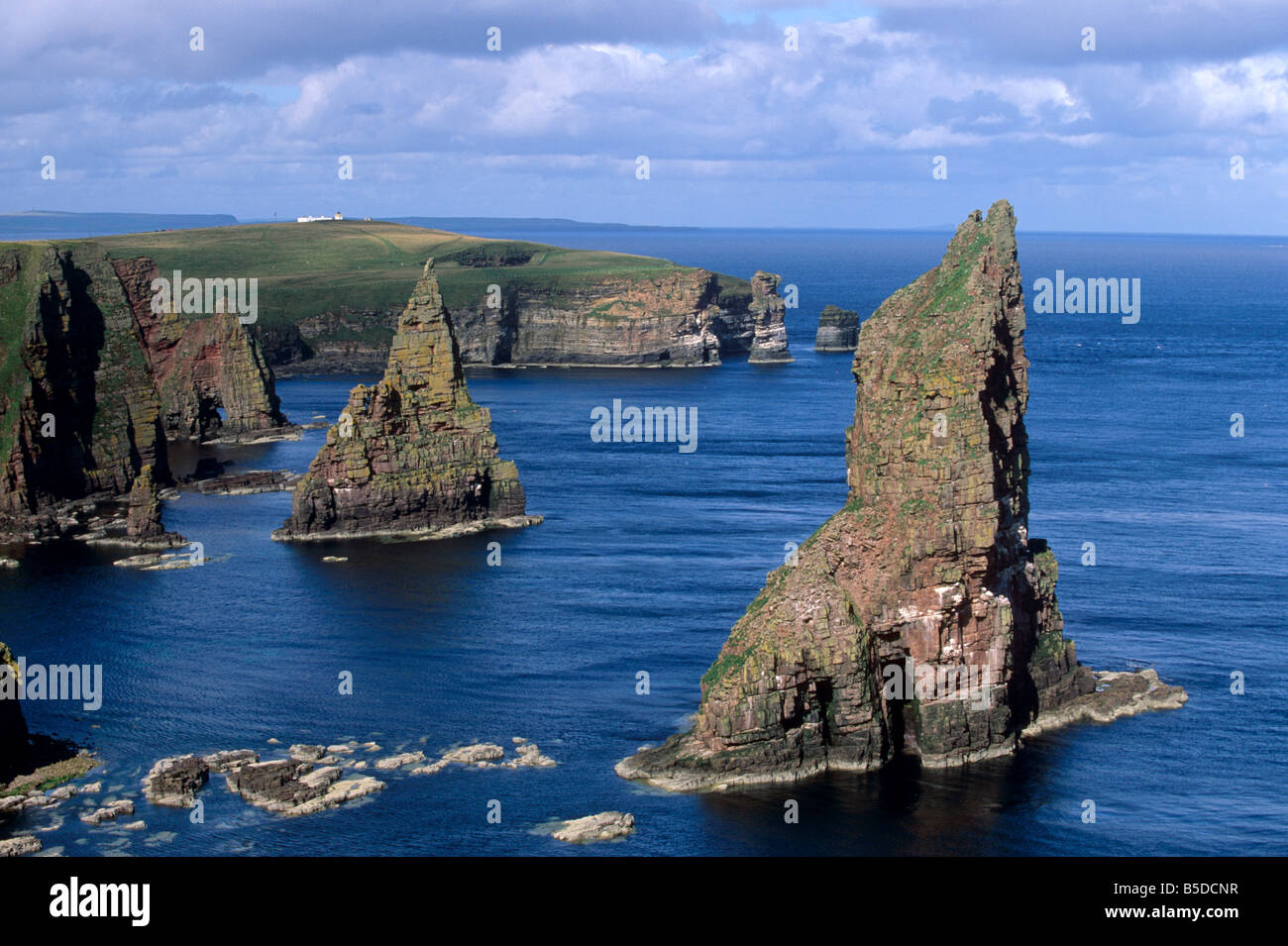 Duncansby Head, Caithness, Highland region, Scotland, Europe Stock