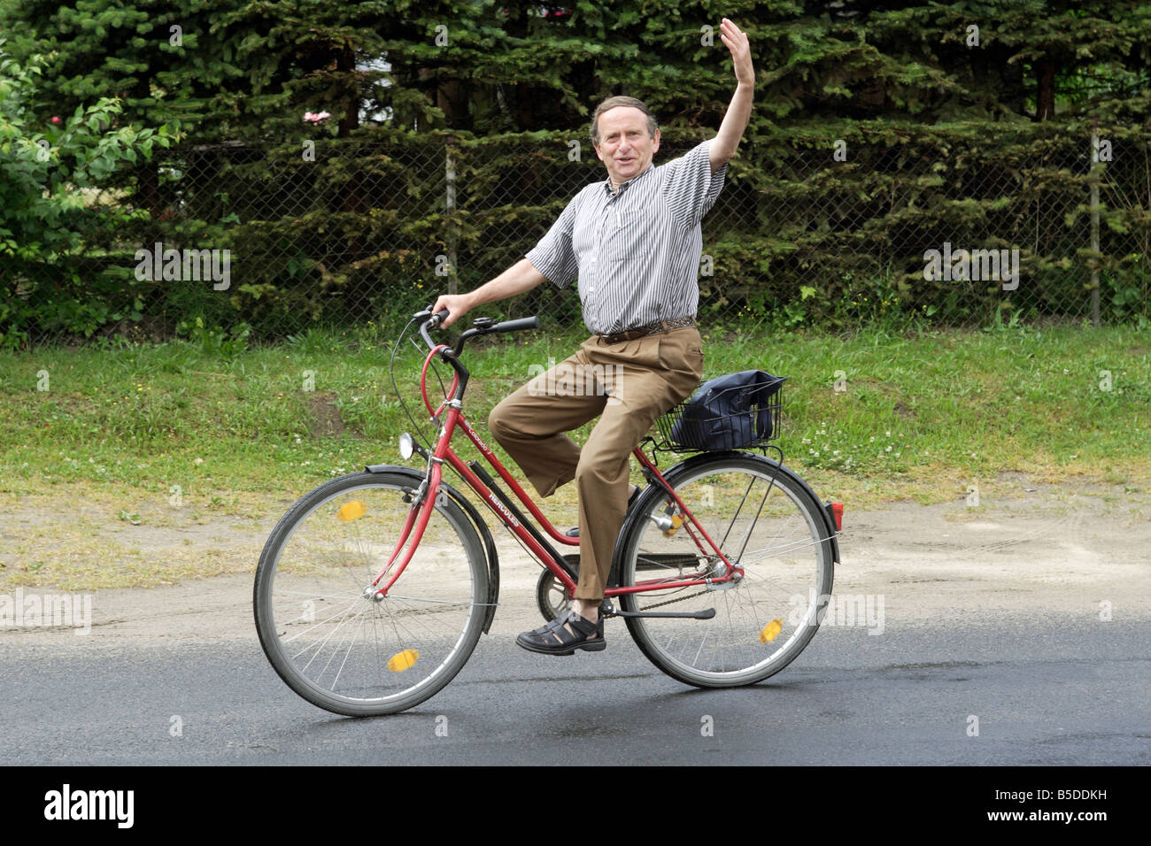 man in bike