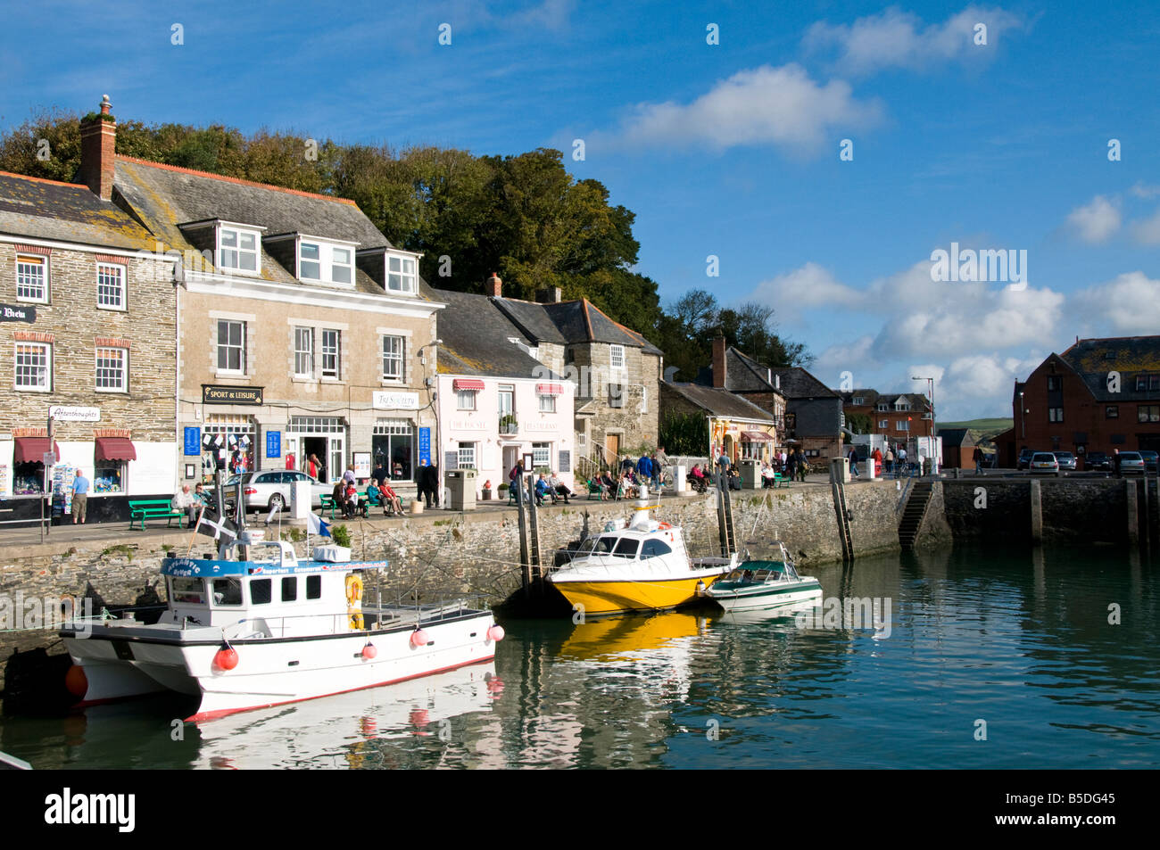 Padstow Harbour, Cornwall, England Stock Photo Alamy