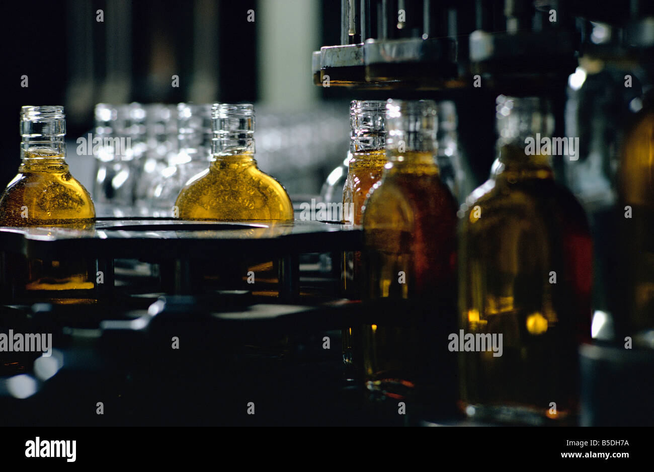 Grants bottling plant Scotland United Kingdom Europe Stock Photo Alamy