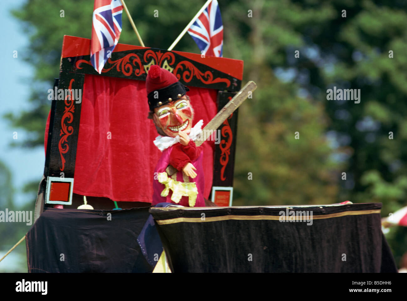 Punch and Judy show England United Kingdom Europe Stock Photo Alamy