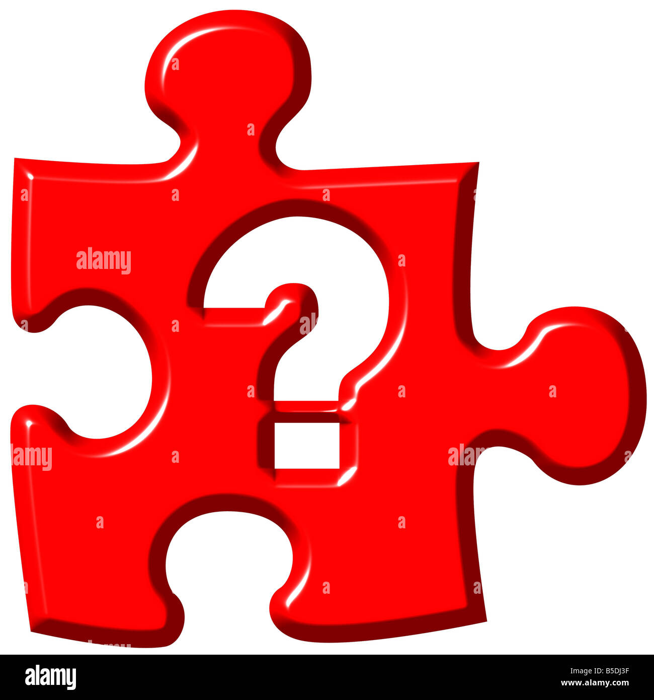 Question Mark Puzzel Question mark puzzle piece Stock Photo - Alamy