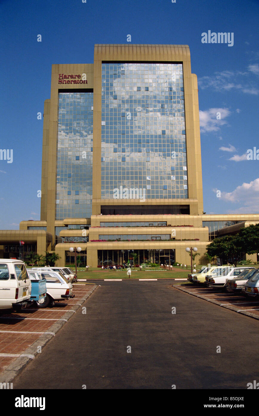 Harare Sheraton Hotel, Harare, Zimbabwe, Africa Stock Photo