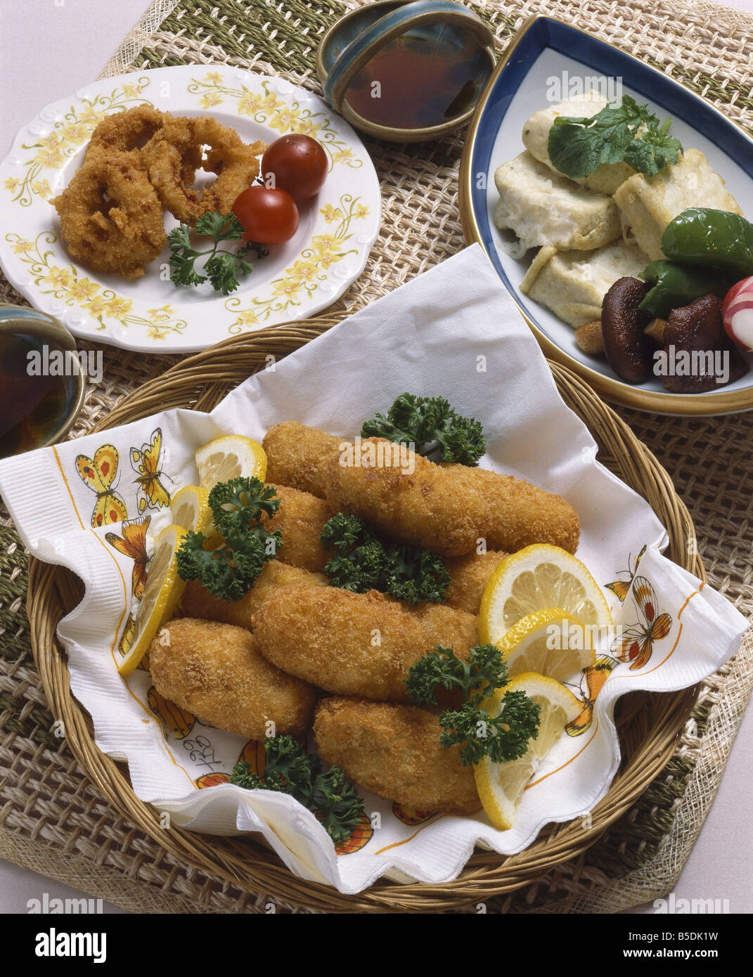 Korean Flour Food Stock Photo Alamy