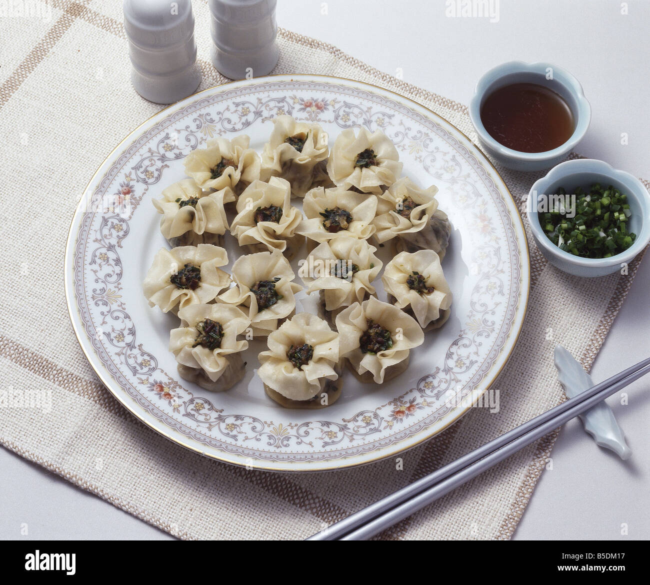 Korean Flour Food Stock Photo Alamy
