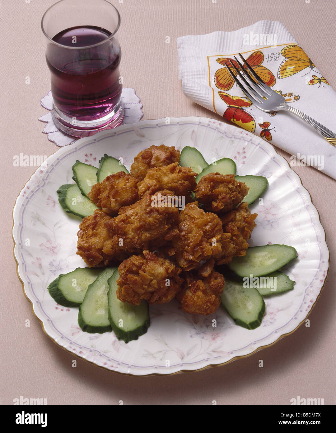 Korean Flour Food Stock Photo Alamy