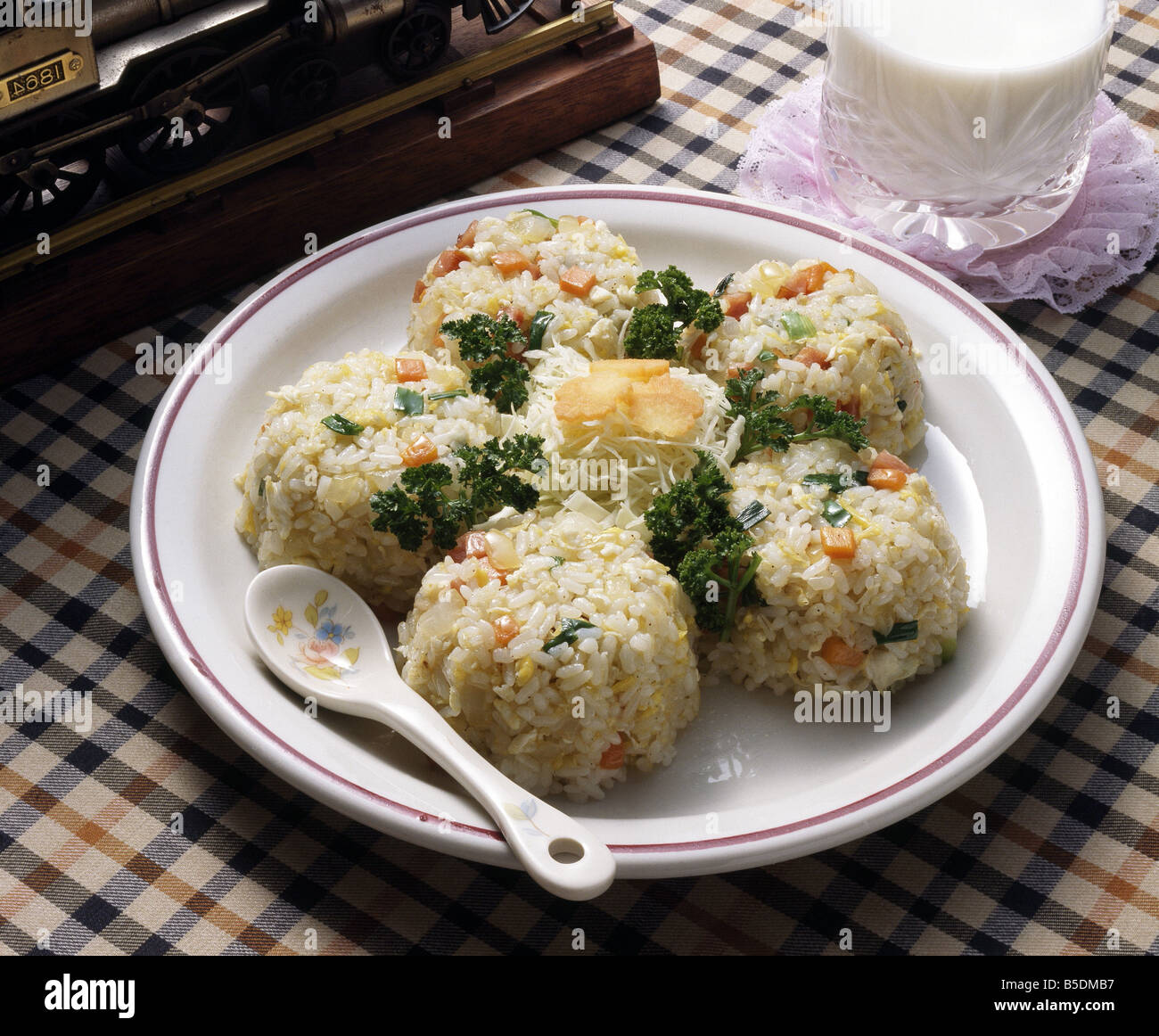Korean Flour Food Stock Photo Alamy