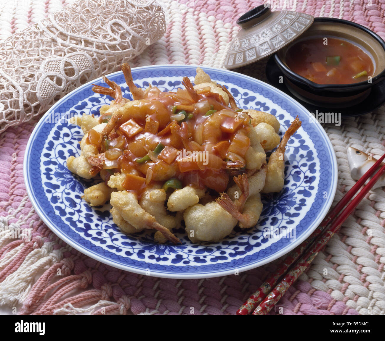 Korean Flour Food Stock Photo Alamy