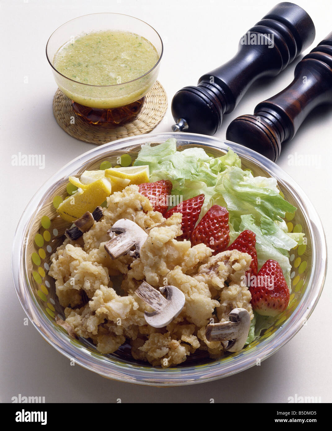 Korean Flour Food Stock Photo Alamy