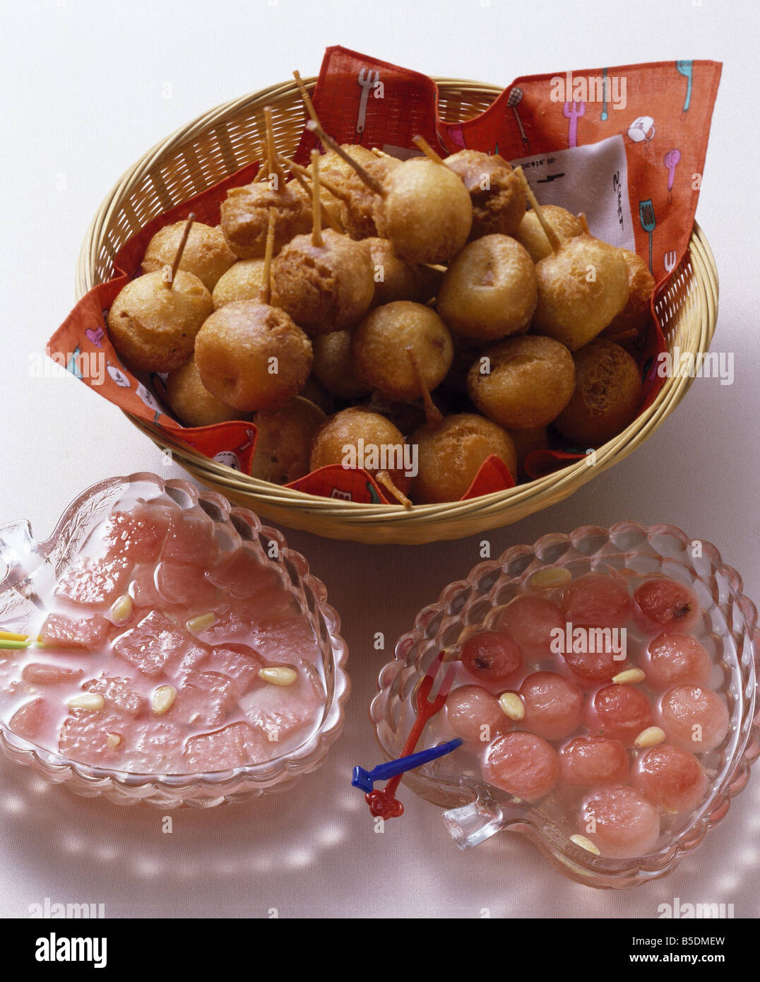 Korean Flour Food Stock Photo Alamy