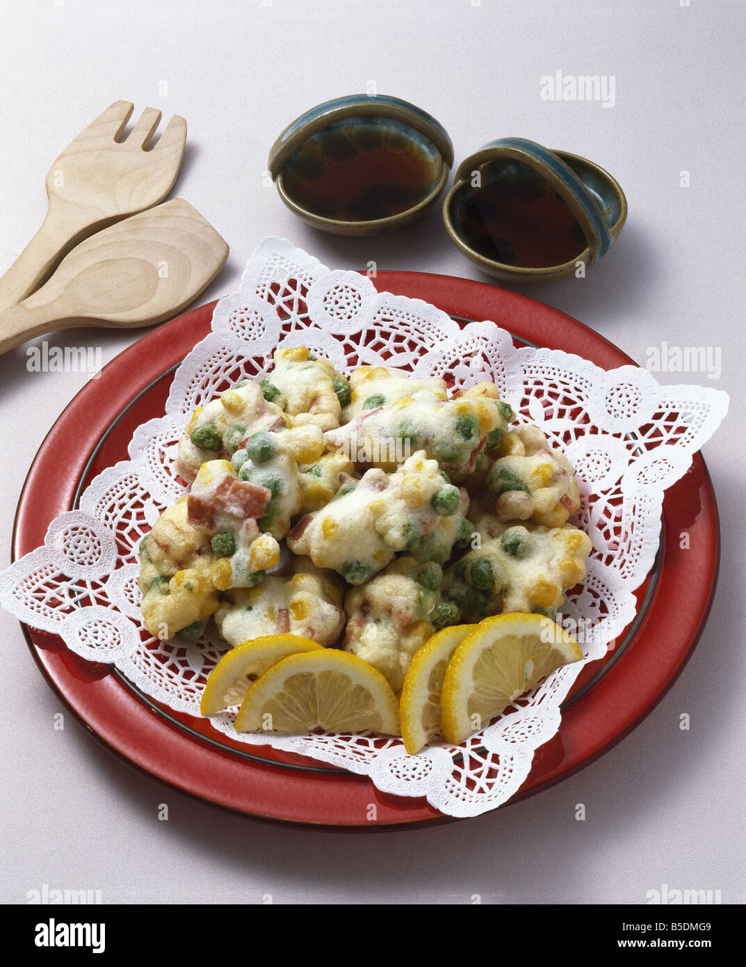 Korean Flour Food Stock Photo Alamy