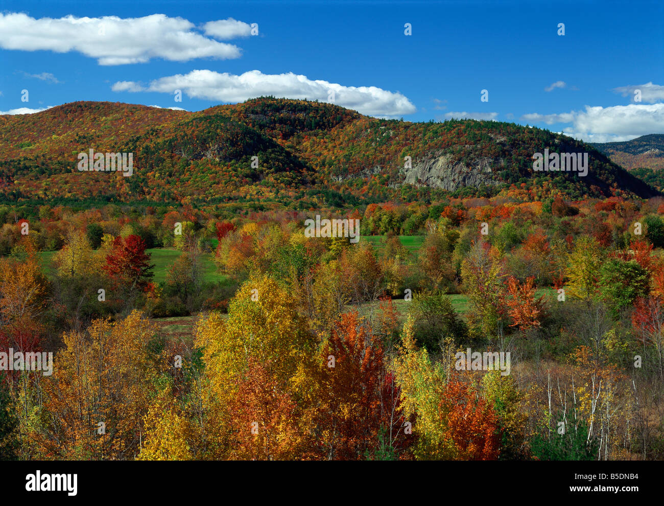 New england rolling hills in autumn hires stock photography and images
