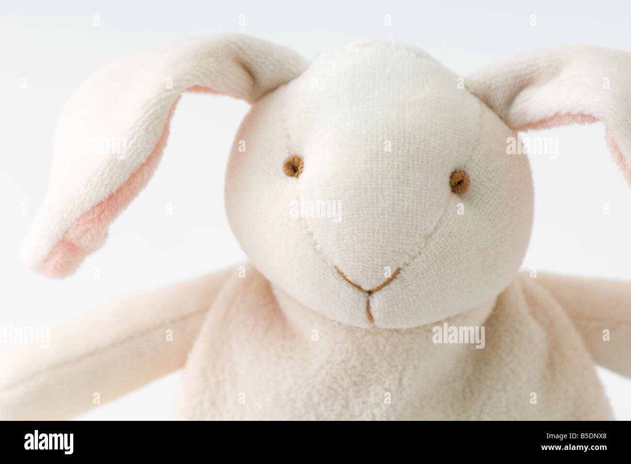 Stuffed rabbit, close-up Stock Photo