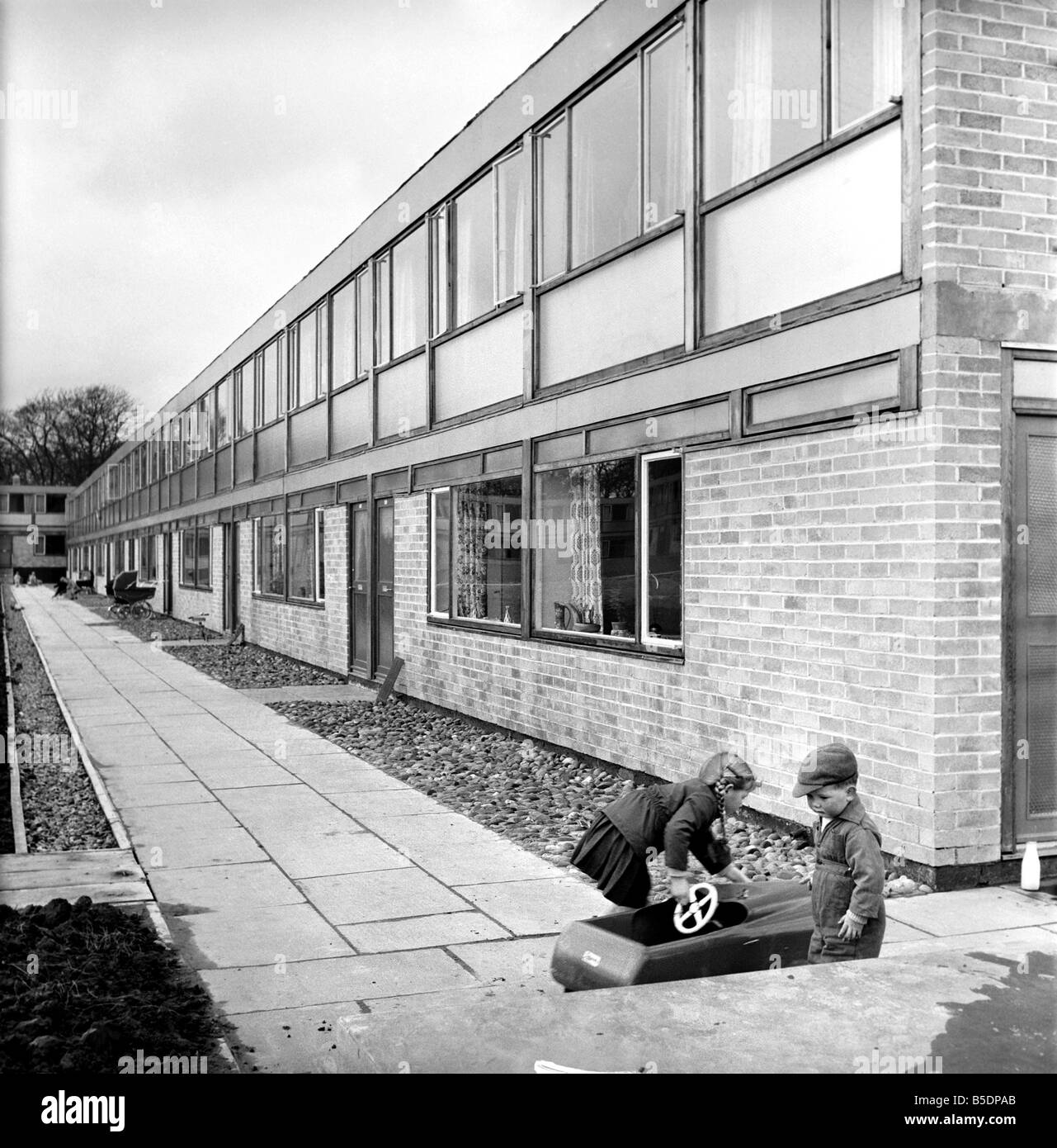 New housing estate being built on the edge of the new Cumbernauld Town