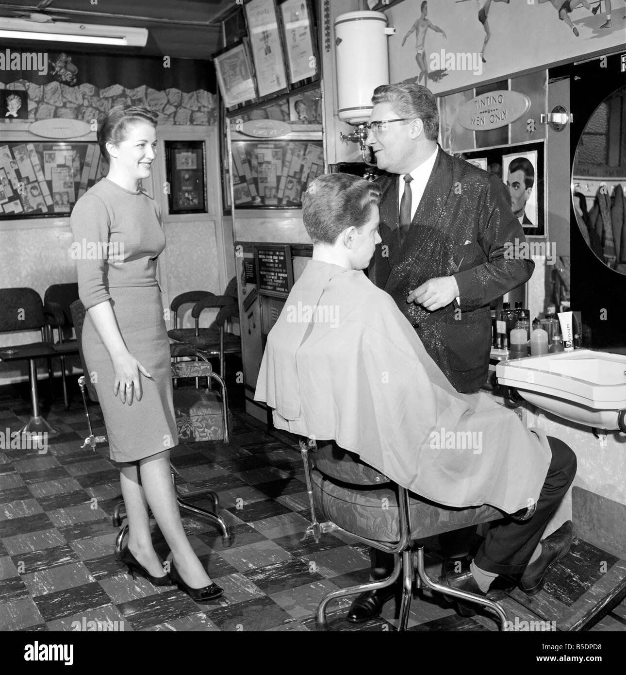 Hairdressers 1960s hires stock photography and images Alamy