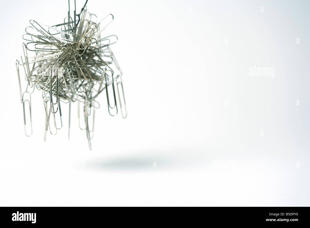 Tangle of paper clips Stock Photo Alamy