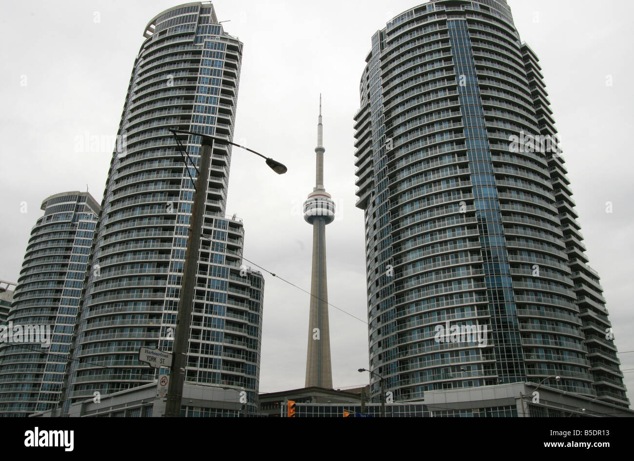 CN Tower and condos, Toronto, Ontario, Canada Stock Photo - Alamy