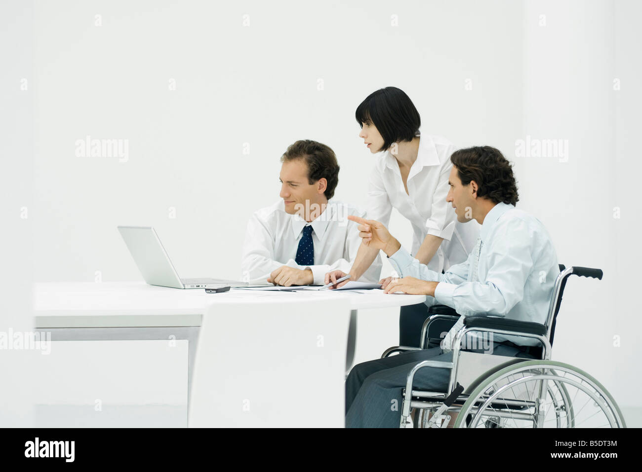 Wheelchair In Front Desk Stock Photos Wheelchair In Front Desk
