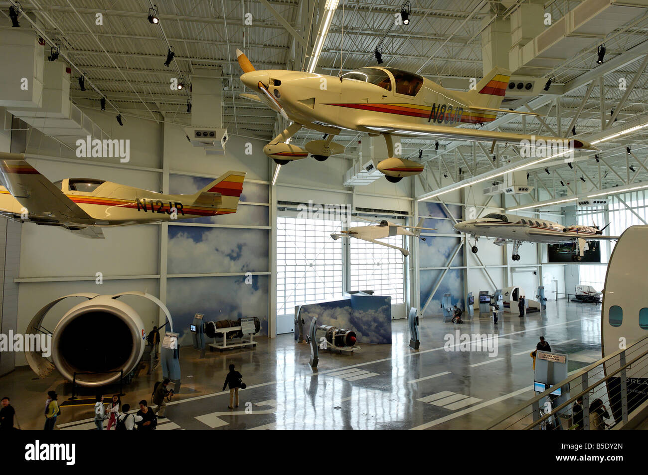 The Future of Flight Aviation Center, Seattle, Washington State, USA, North America Stock Photo