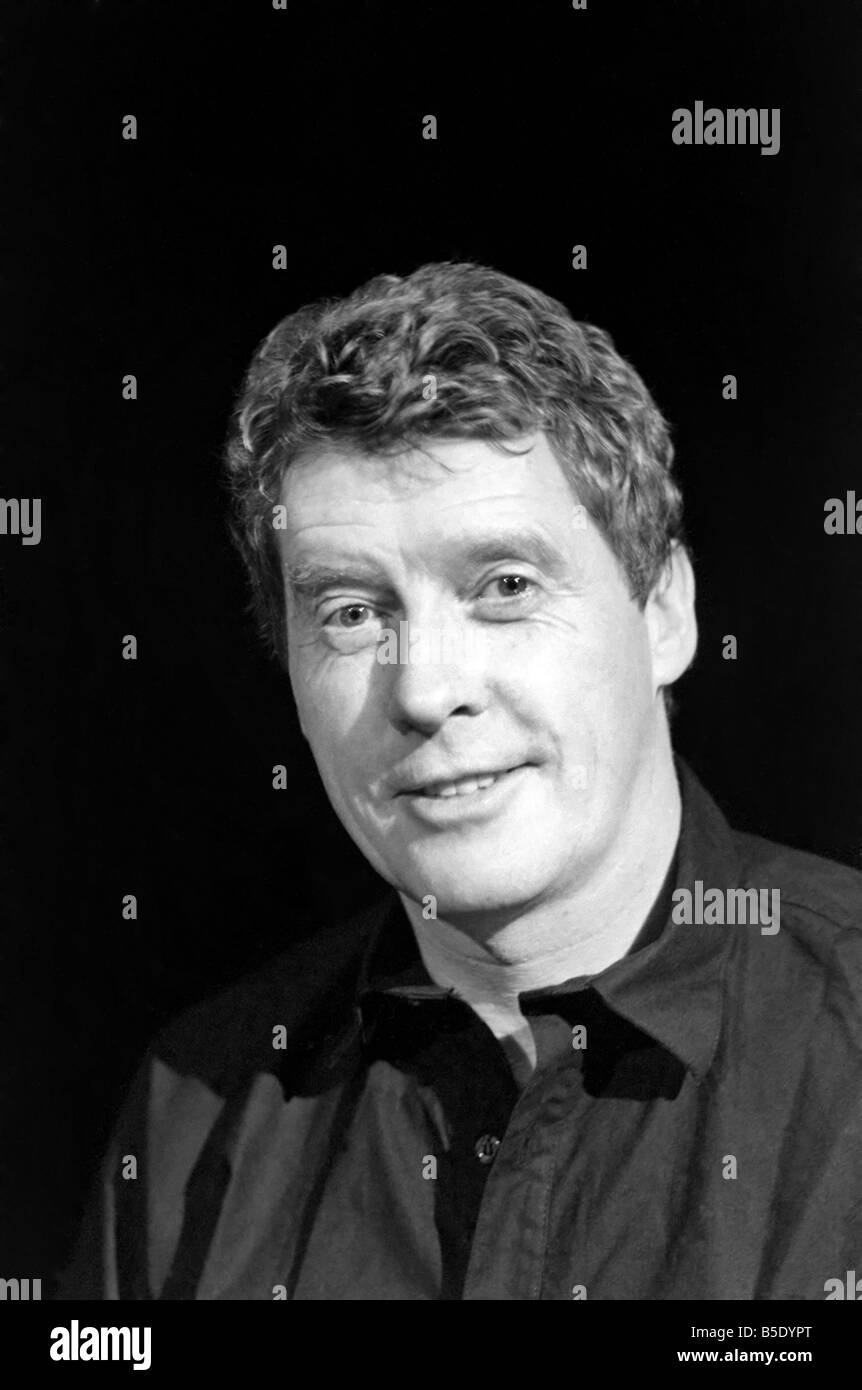 Michael Crawford seen here at the Palace theatre where he stars as the Phantom in the Andrew Lloyd Webber musical Phantom of the Opera. February 1987 Stock Photo