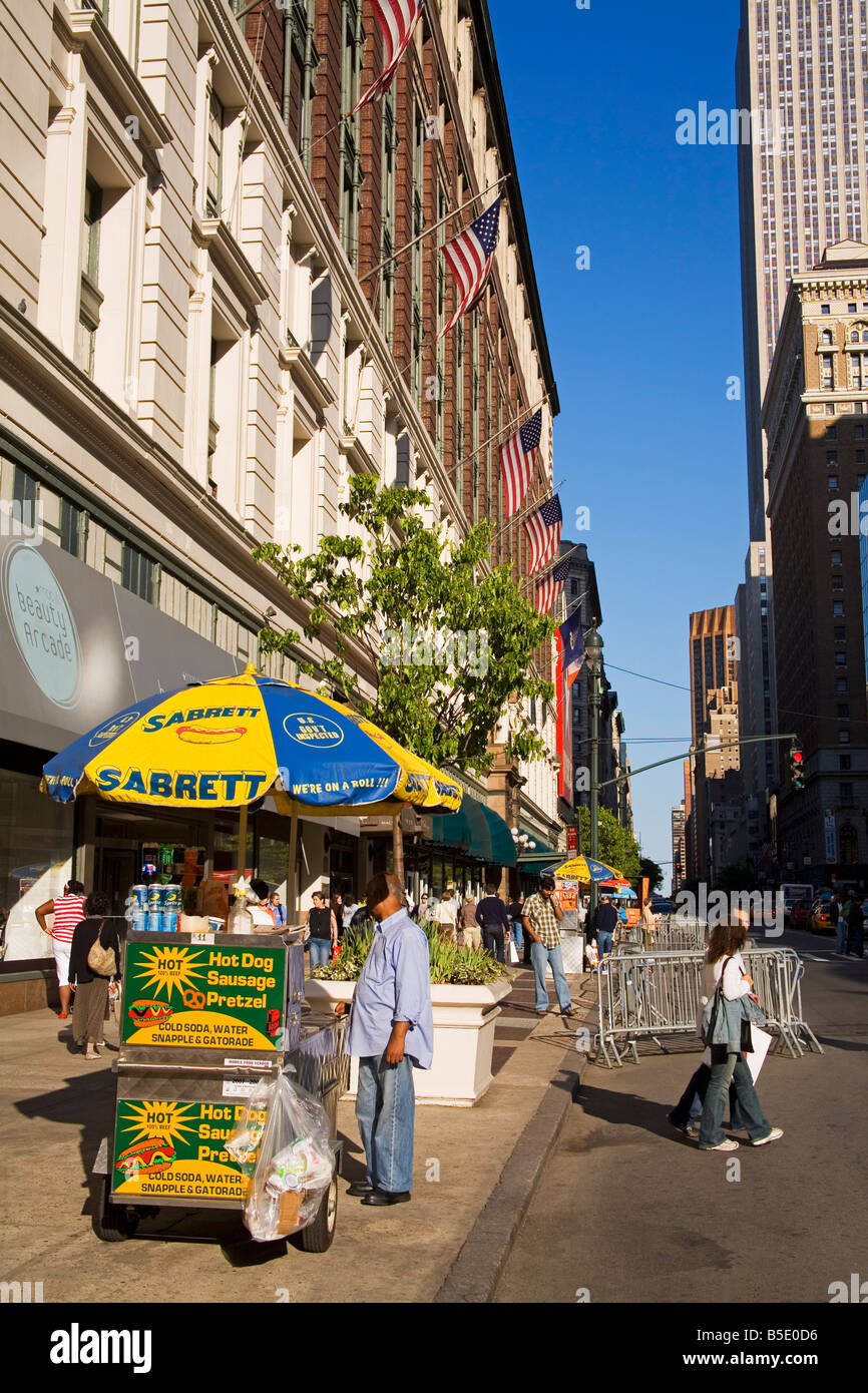 34th Street in Midtown Manhattan, New York City, New York, USA, North