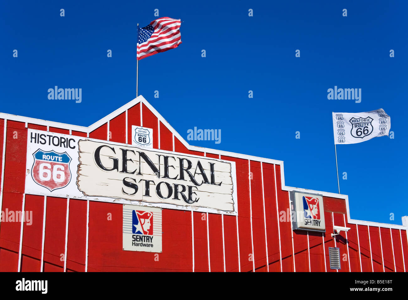 General Store, Seligman, Route 66, Arizona, USA, North America Stock Photo