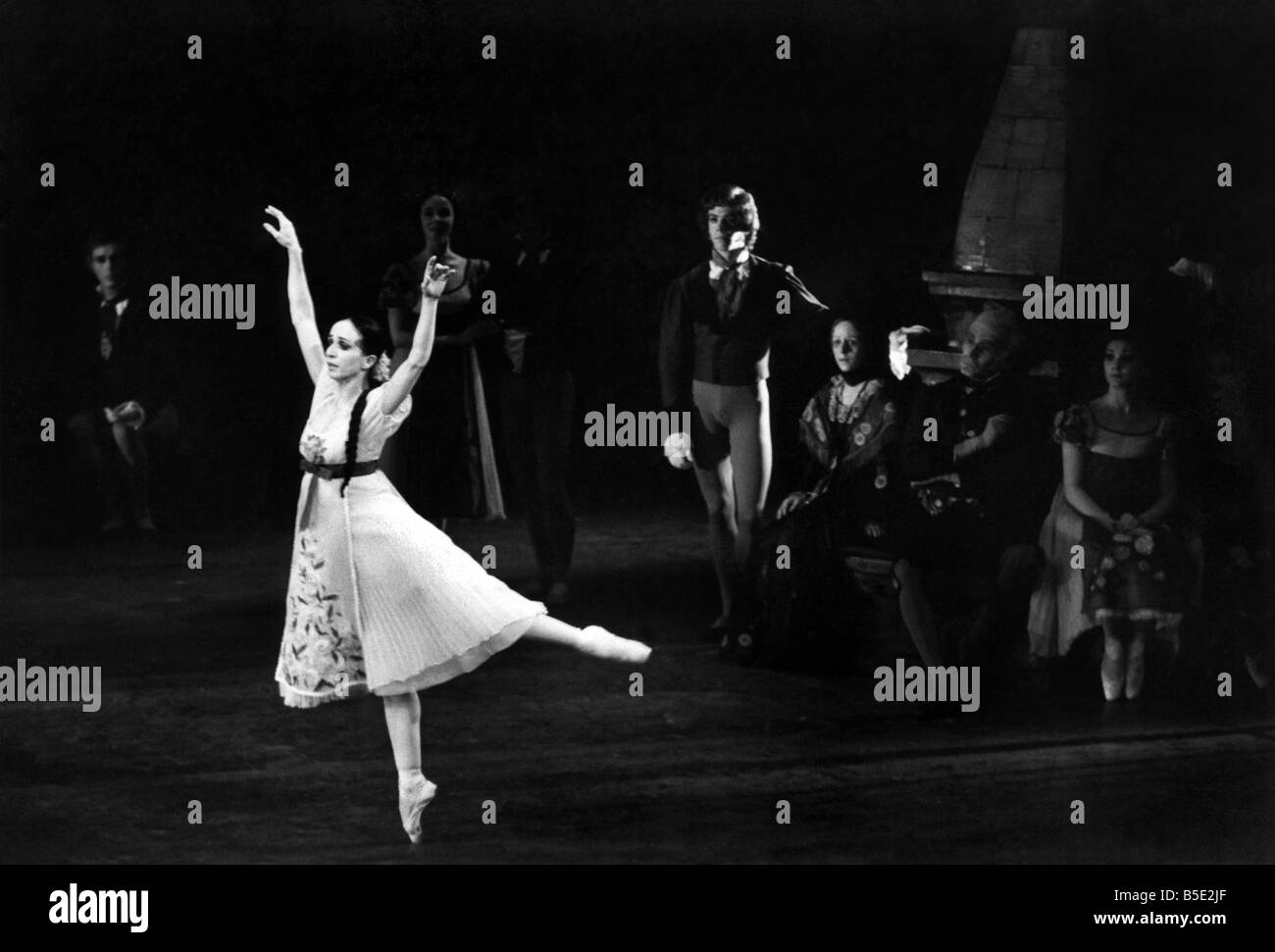 Marcia Haydee as Tatiana in the Stuttgart Ballet production of John Crankoıs ballet ÊOneginË at the Royal Opera House, Covent Ga Stock Photo