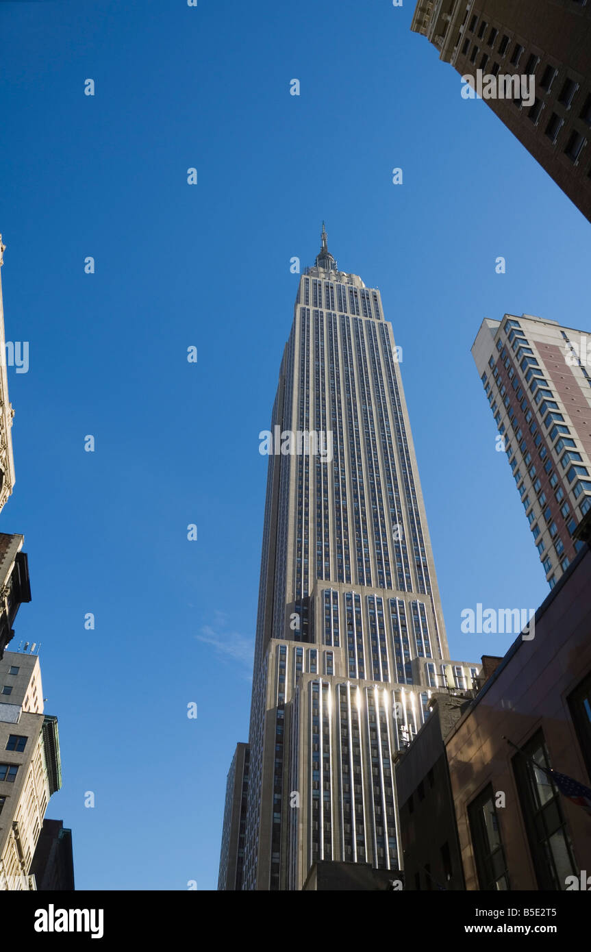Empire State Building, Manhattan, New York, New York State, USA, North America Stock Photo