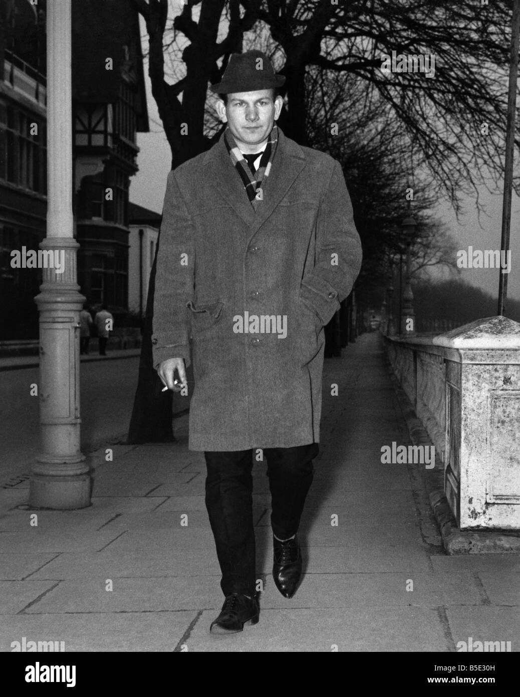 Witness Roy Langdale who gave evidence in the trial of James Hanratty who was charged with the murder of Michael John Gregsten and the attempted murder of his girlfriend Valerie Story in a car on the A6 in August 1961;January 1962 Stock Photo