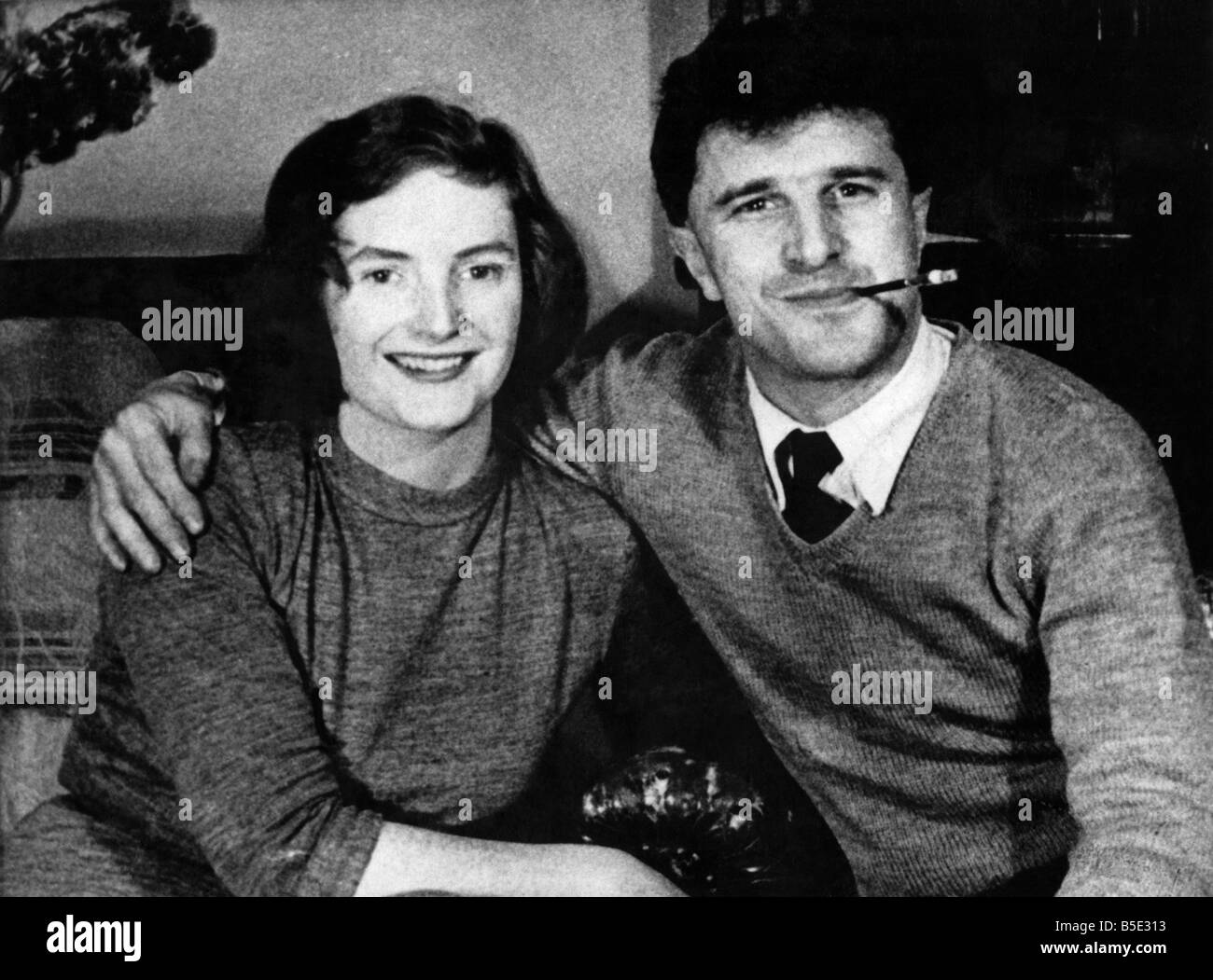 A6 Murders 1962. ;Mr and Mrs Michael Gregsten. Michael Gregsten was murdered while in his car with Valerie Storie.;James Hanratty was found guilty and hanged for the crime; Stock Photo