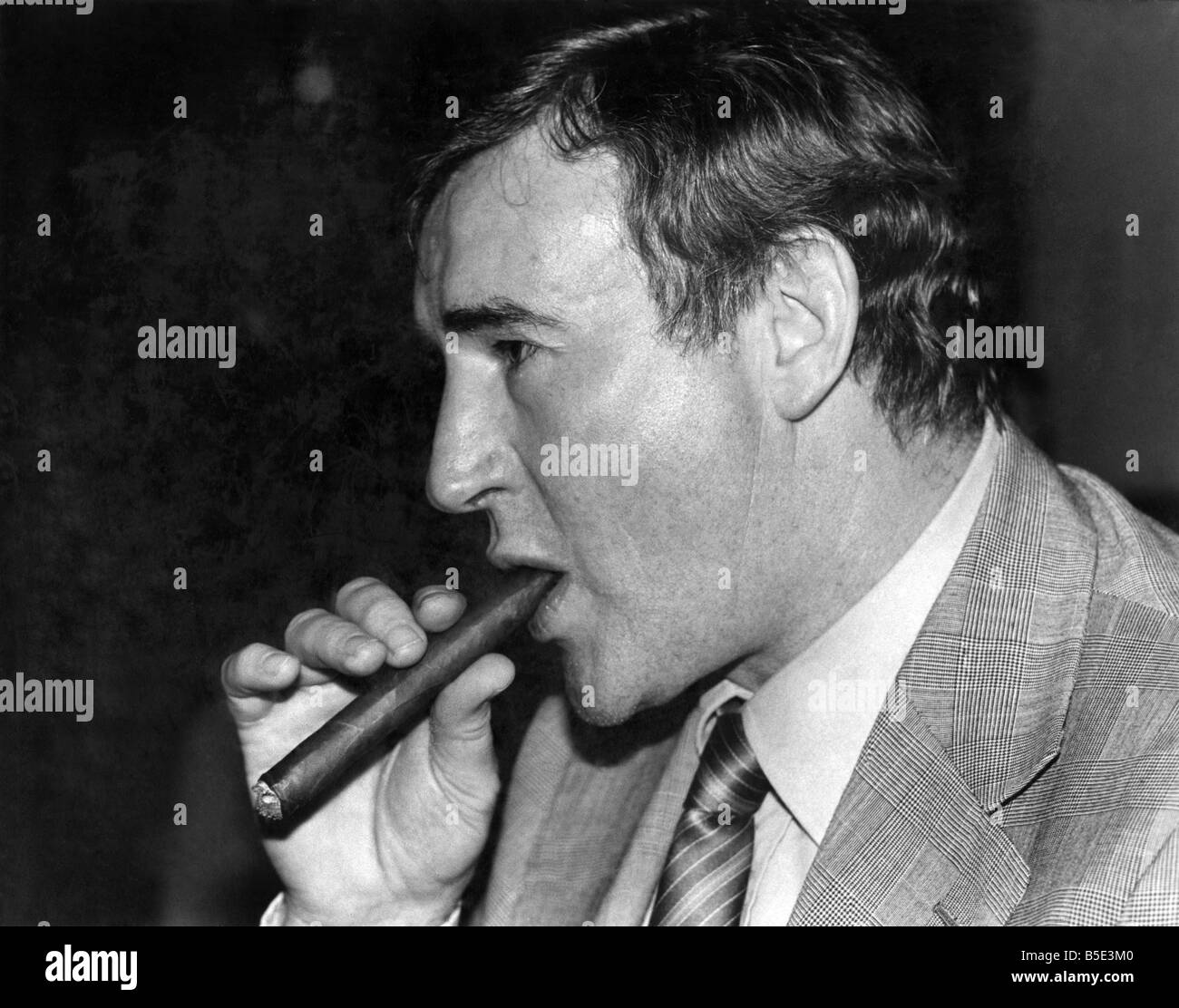Soccer Manager Malcolm Allison. January 1981 P002881 Stock Photo