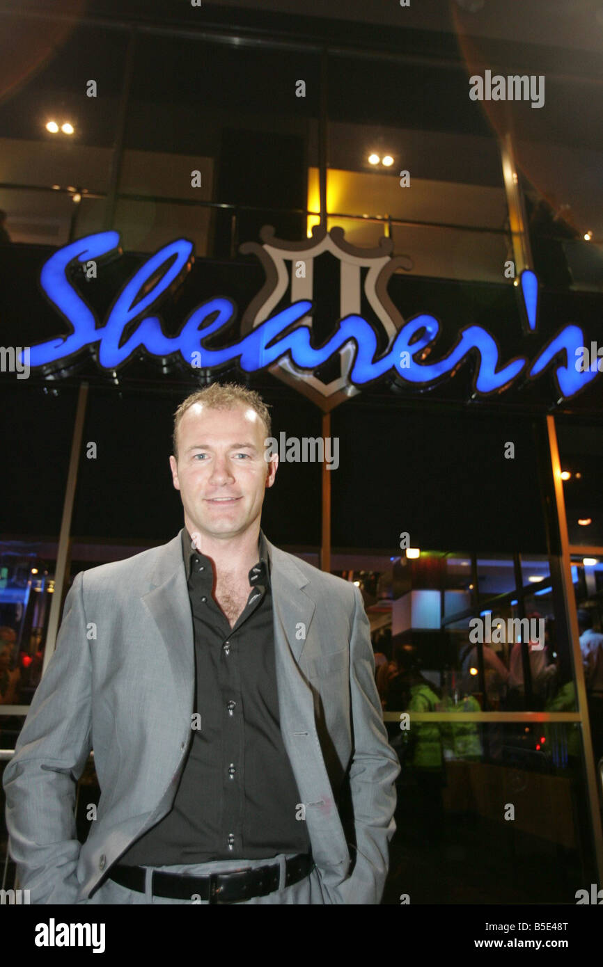 The opening of Shearers Bar which was opened by Alan Shearer Stock Photo Alamy