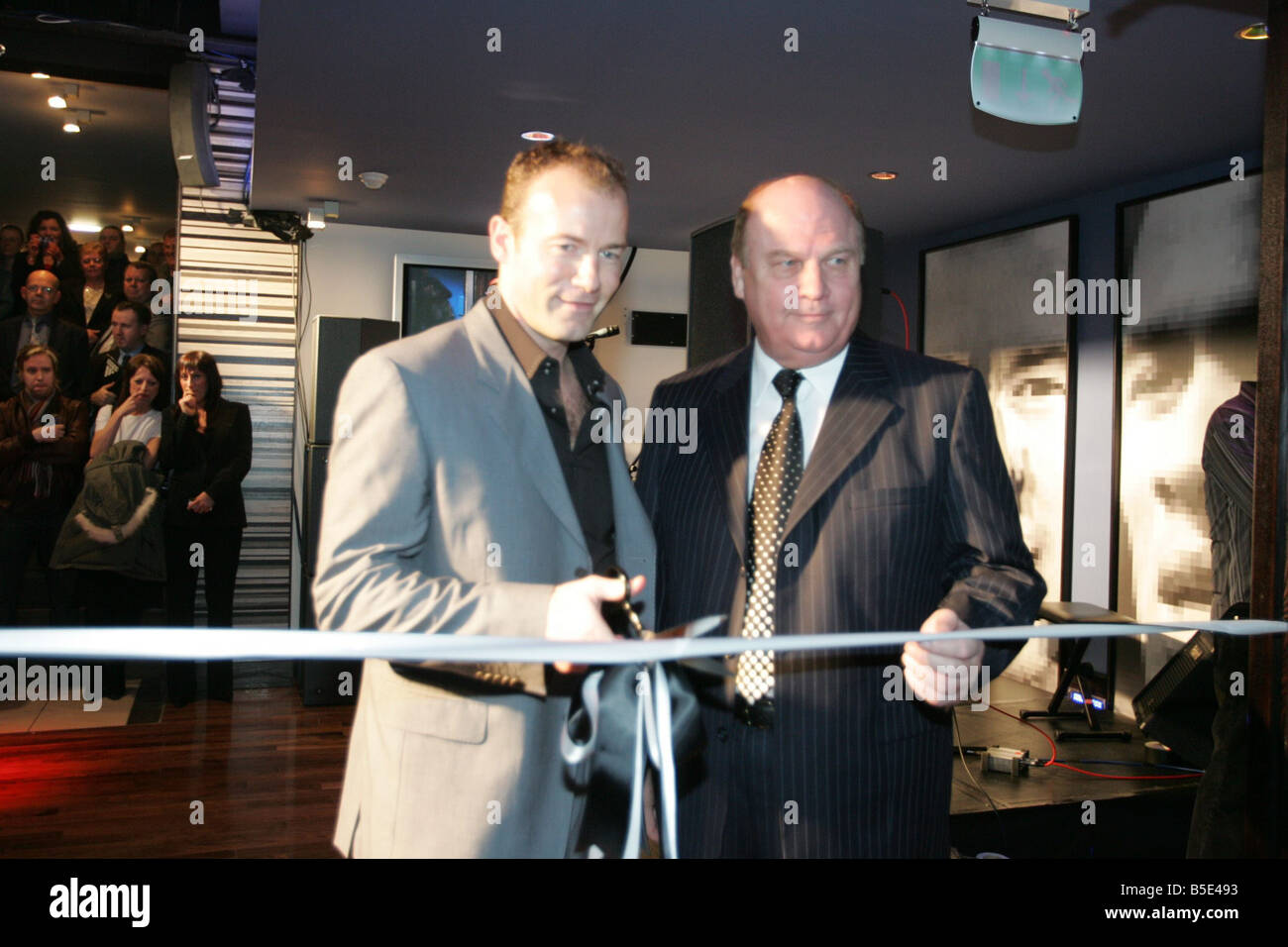 The opening of Shearers Bar which was opened by Alan Shearer with the